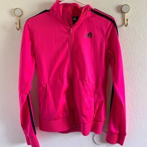 Adidas got pink jacket